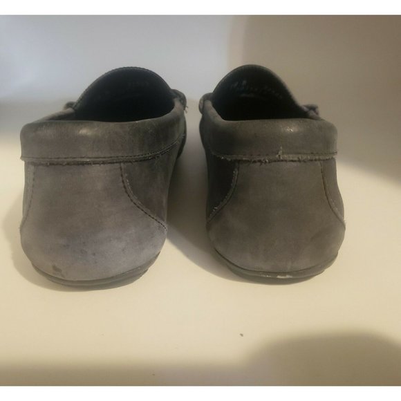 Allen Edmonds AE  Men's Penny Loafers Gray Suede Shoes Size 10 D - Picture 11 of 12